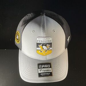 Pittsburgh Penguins Authentic Pro Snapback Mesh Back Hat